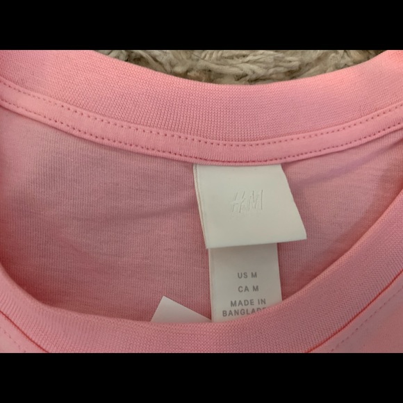 H&M | Pink Hotel Lefebvre Paris Shirt - Picture 2 of 3